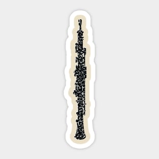 Oboe Sticker